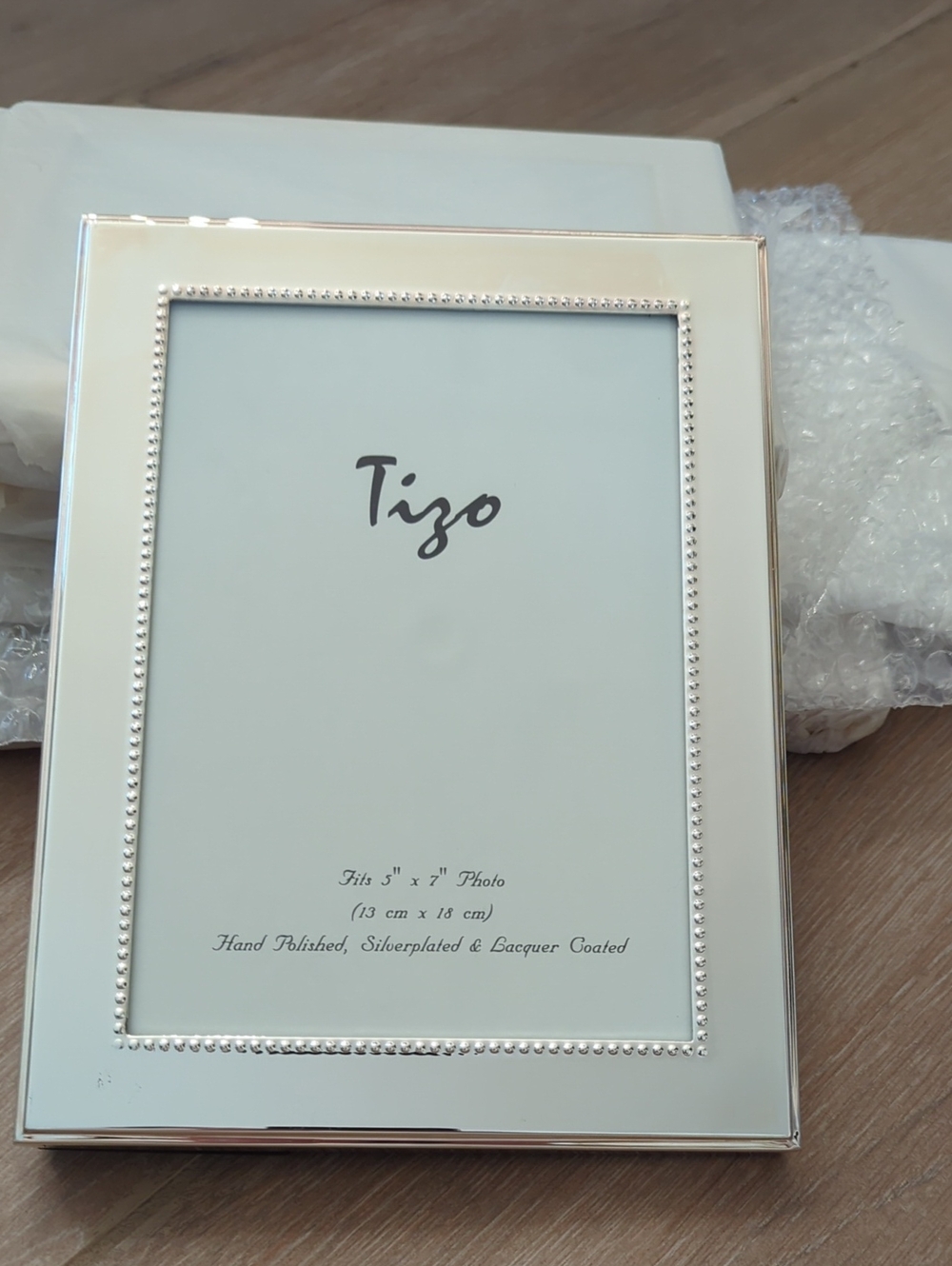 Silver-Plated Silver Photo Frame - 5 x 7